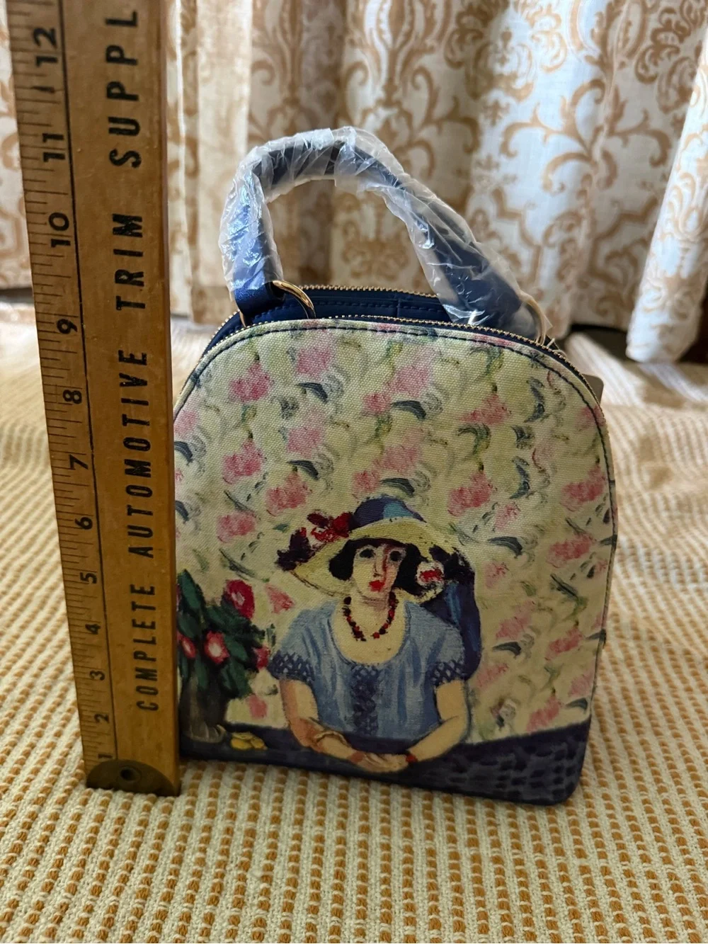 Signare Tapestry Convertible mini backpack and crossbody bag NWT